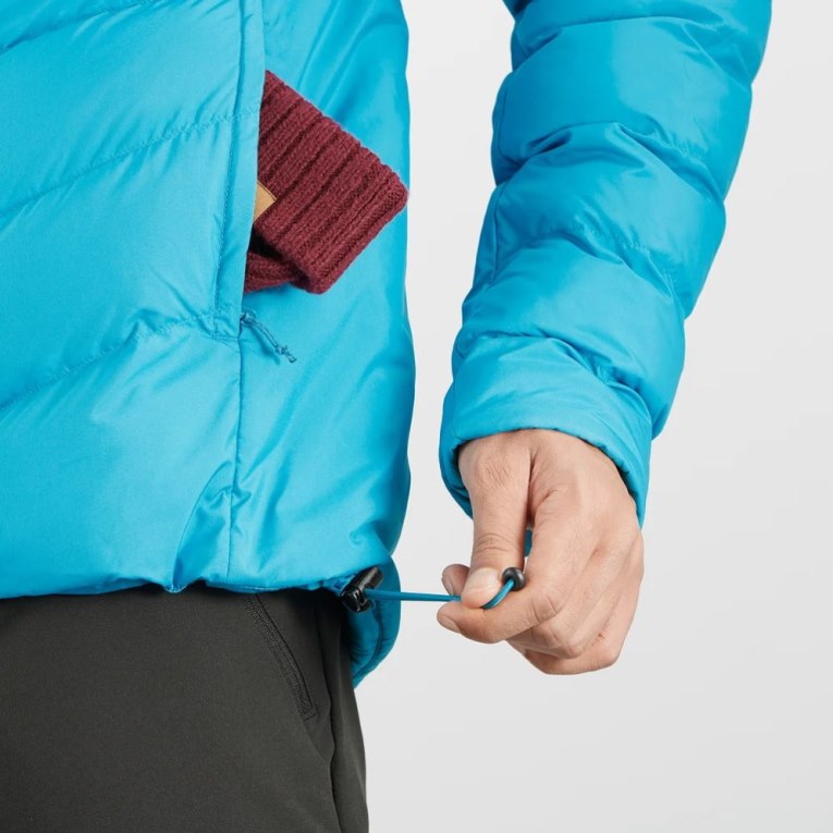 Turquoise Salomon Essential Xwarm Men's Insulated Jackets | PH 64397L